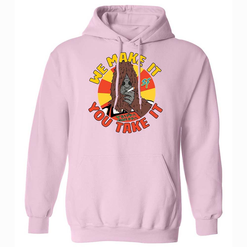 Classic Unisex Hoodie - 999AWYQ8 - Light Pink - 7