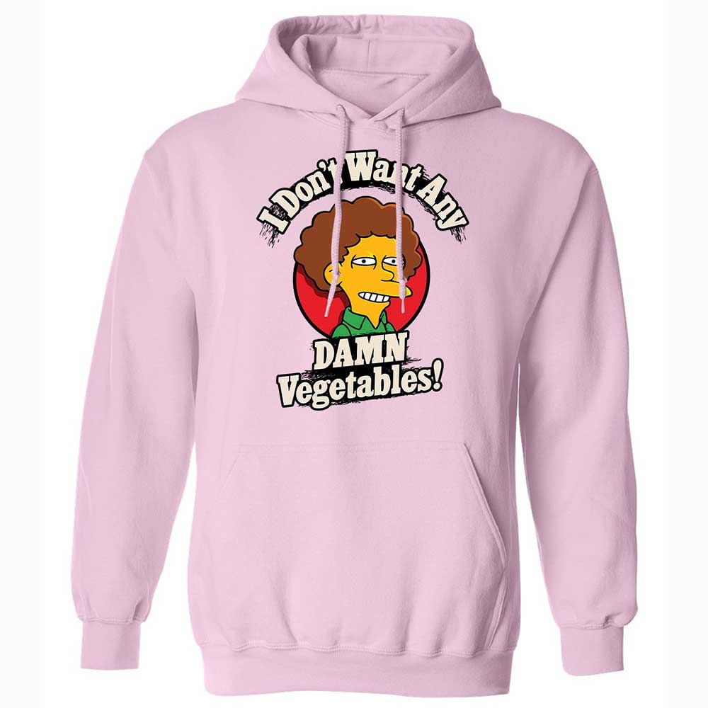 I Don't Want Any Damn Vegetables! - Light Pink - 7
