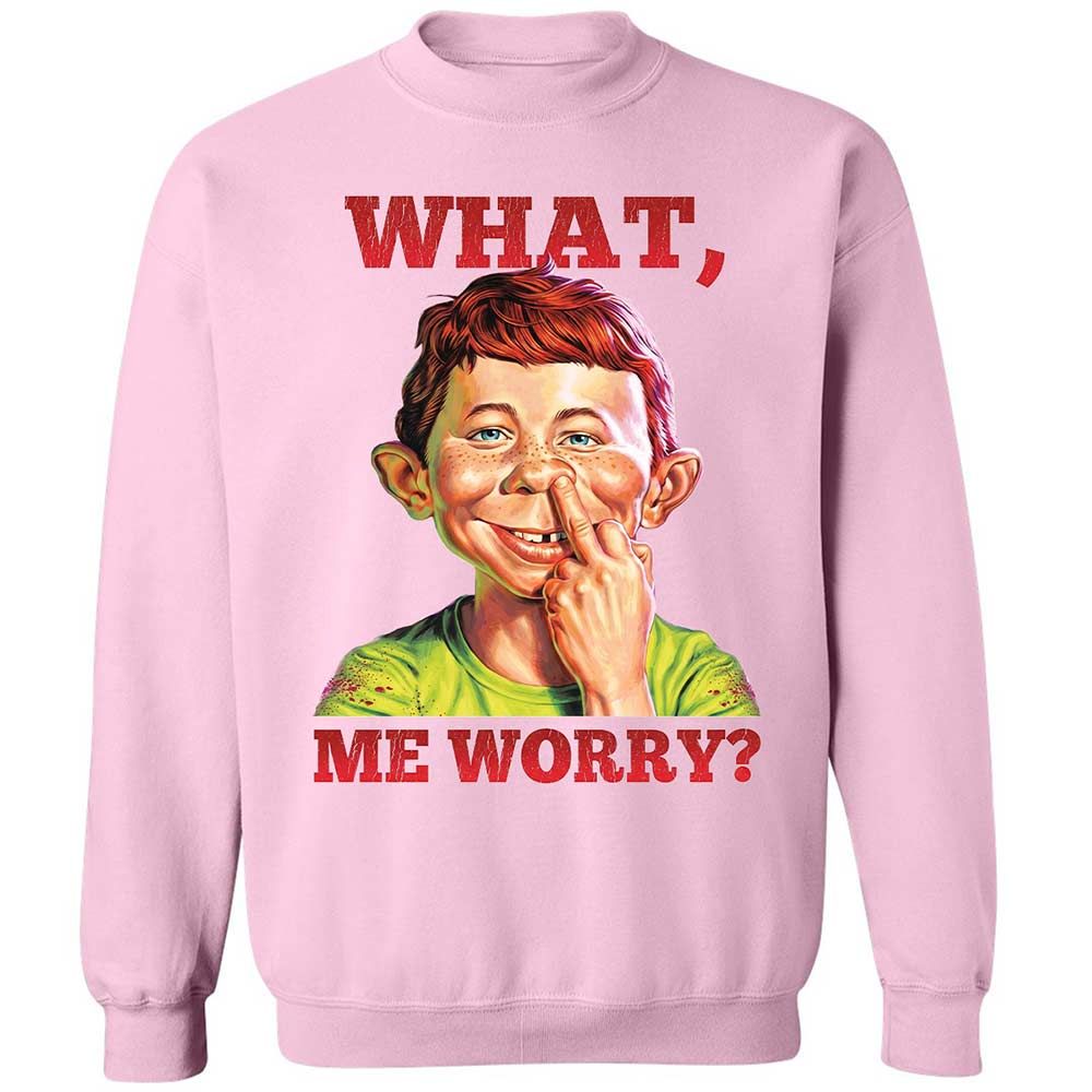 What, me worry - Light Pink - 7