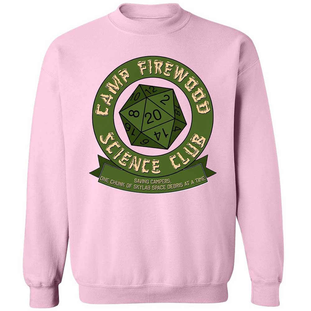 Camp Firewood Science Club - Light Pink - 7
