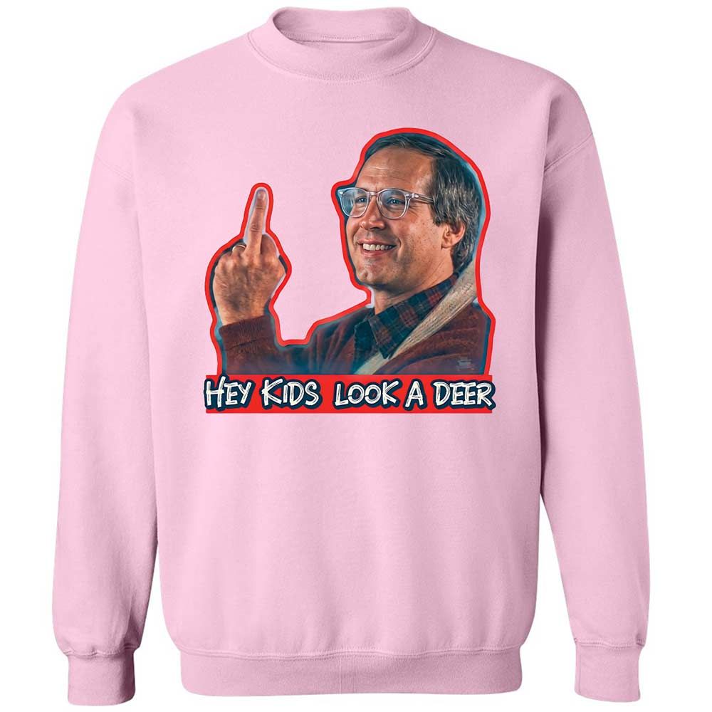 Hey Kids, Look a Deer - Light Pink - 7