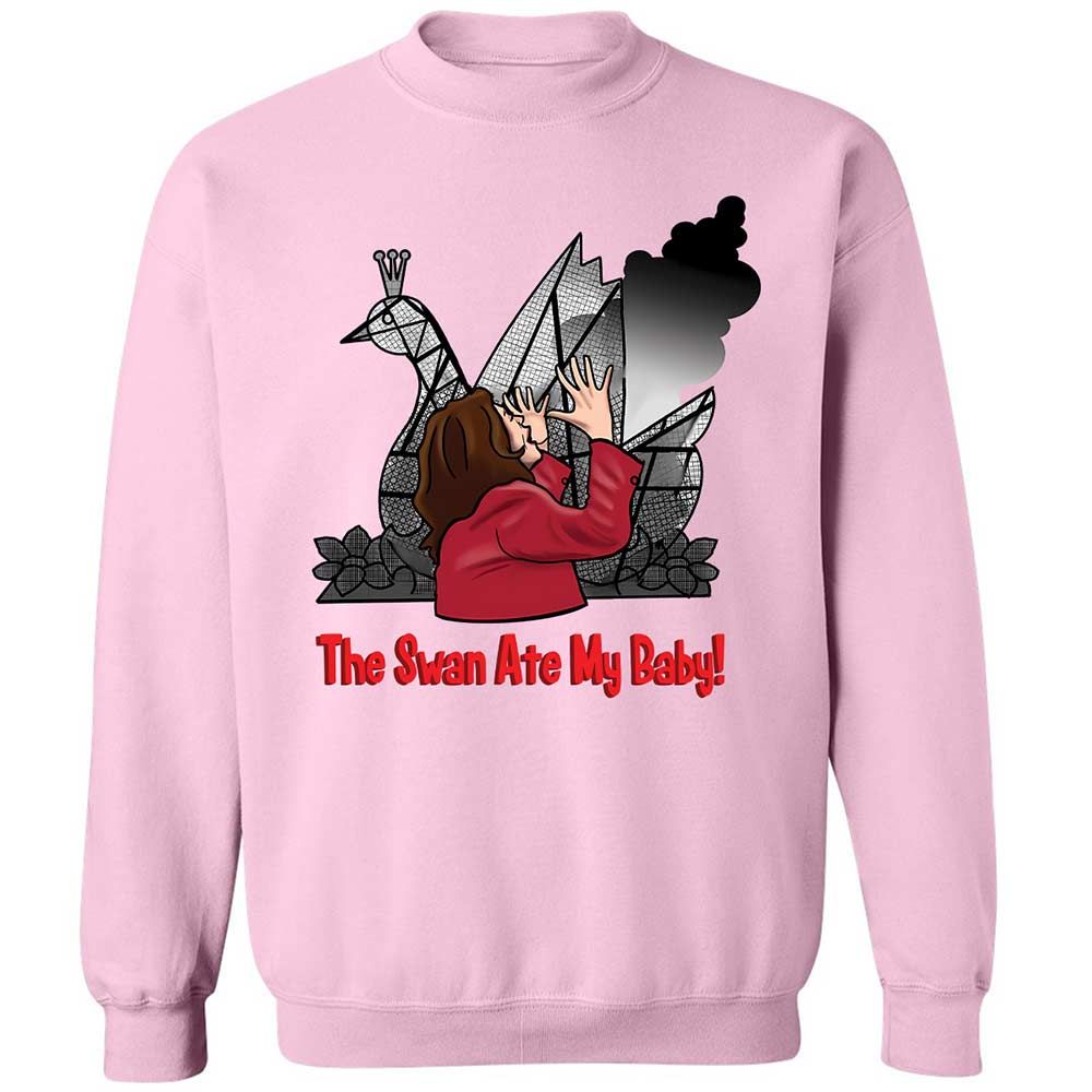 The Swan Ate My Baby - Light Pink - 7