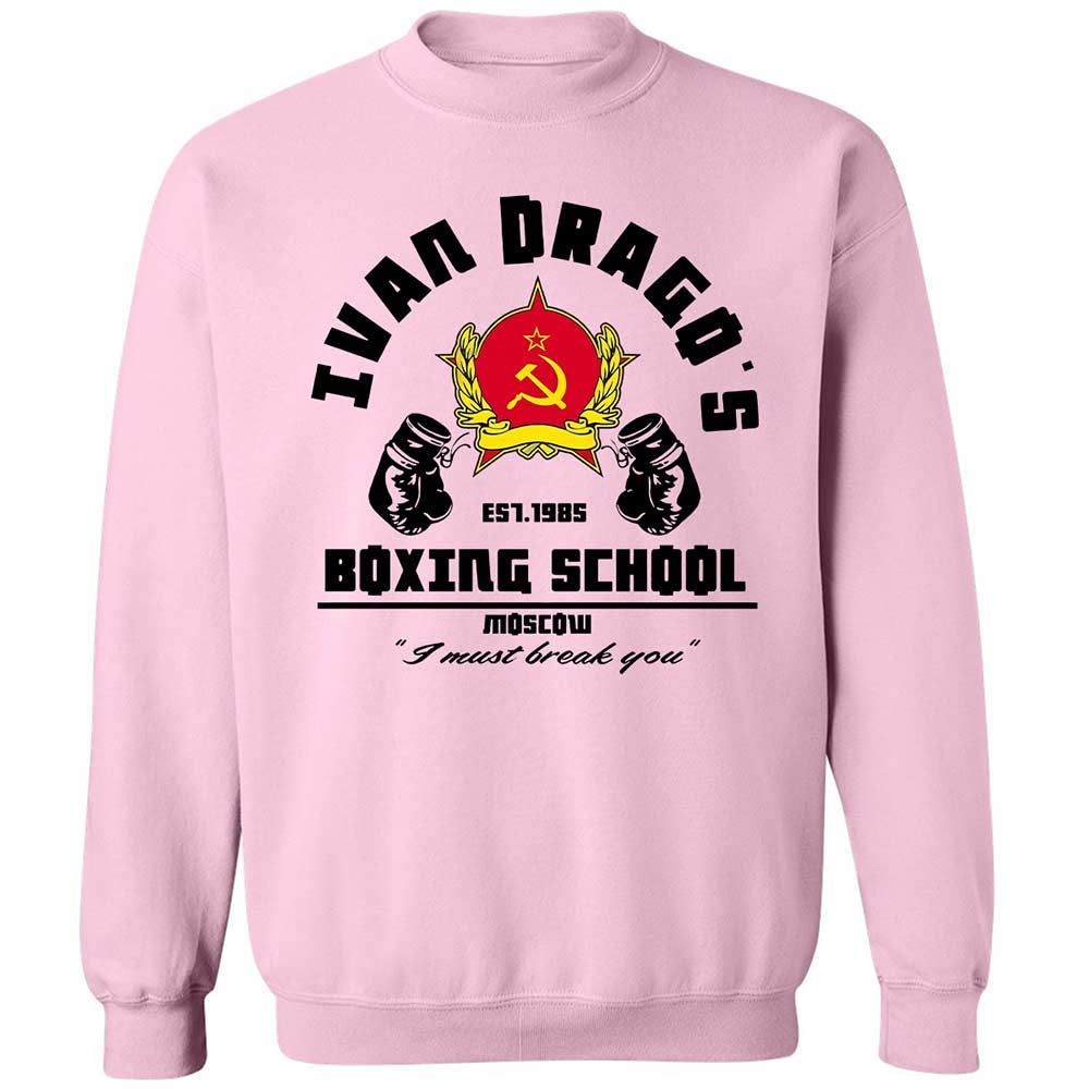 Classic Unisex Sweatshirt - C7DA8UDX - Light Pink - 7