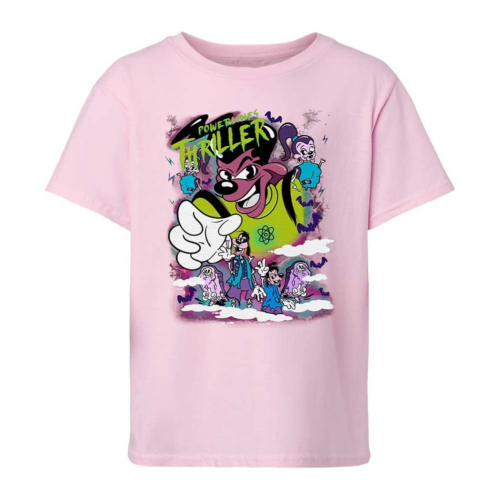 Vintage Pop Cartoon Horror Mashup - Light Pink - 7