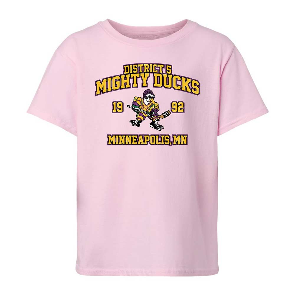 District 5 Ducks - Light Pink - 7