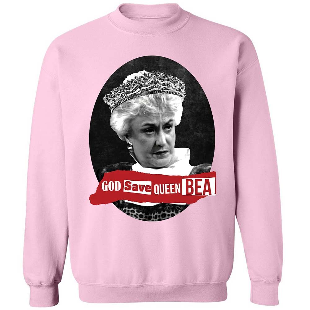 God Save Queen Bea - Light Pink - 7