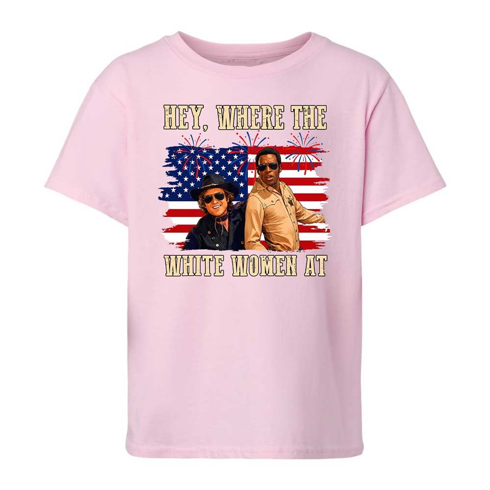 Hey Where The White At - Light Pink - 7