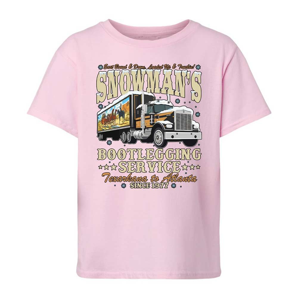 Snowman's Bootlegging Service - Light Pink - 7