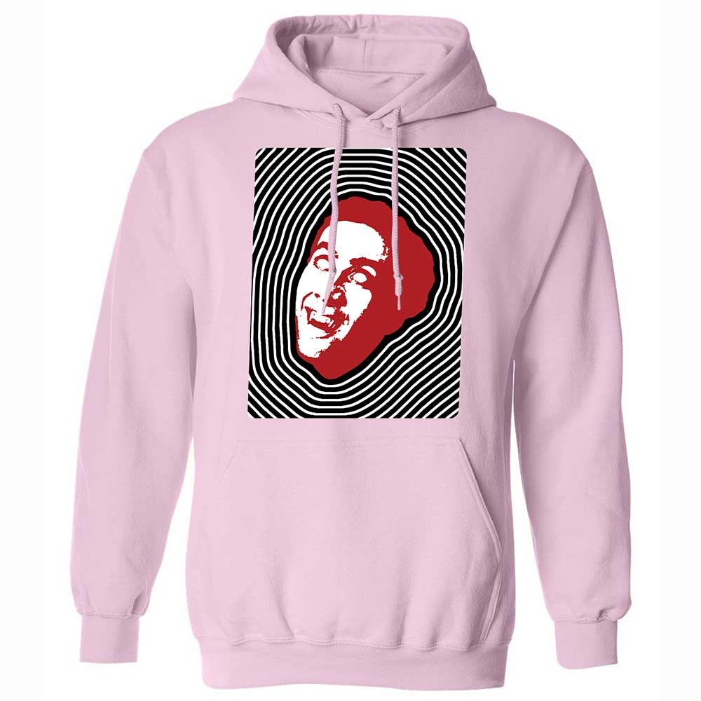 Psychedelic Nicolas Cage - Light Pink - 7