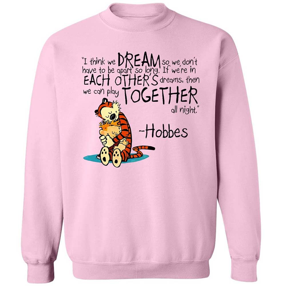 Calvin Hobbes Dreams - Light Pink - 7
