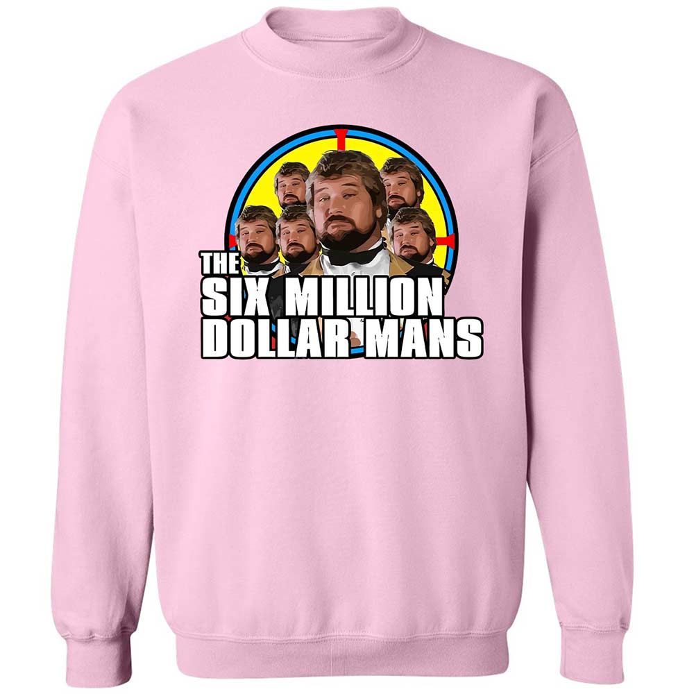 Classic Unisex Sweatshirt - White - Light Pink - 7