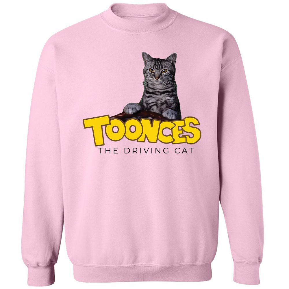 Toonces The Driving Cat - Light Pink - 7
