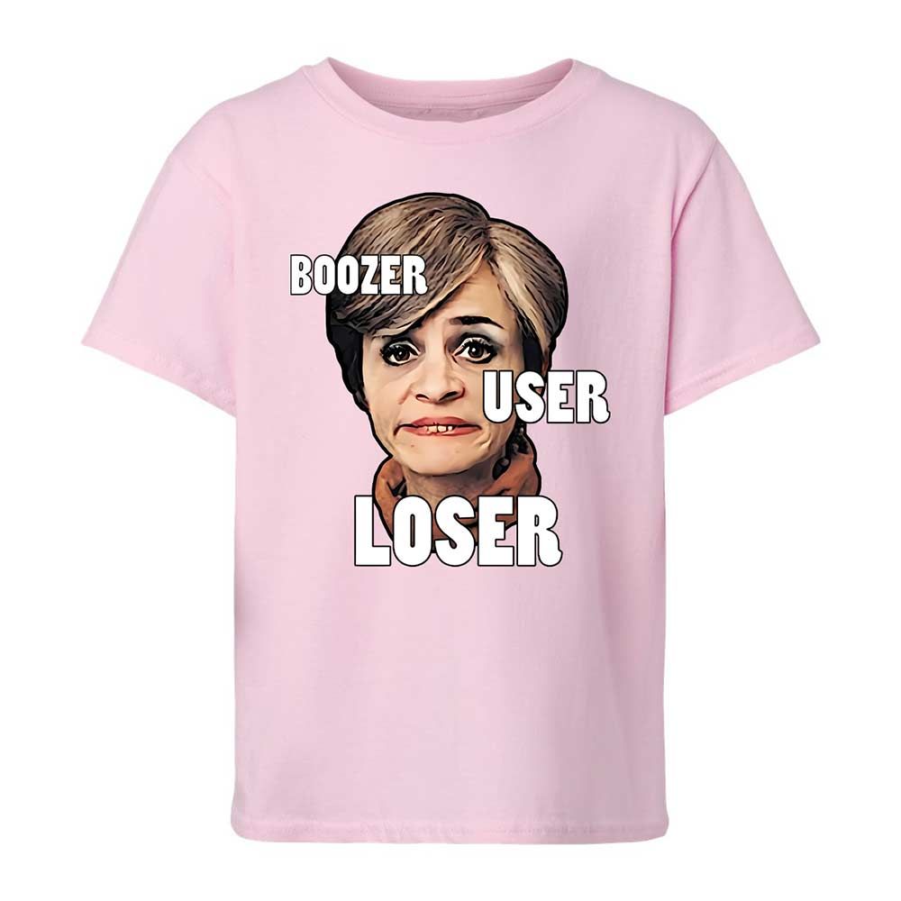 I was a boozer, a user, and a loser - Light Pink - 7