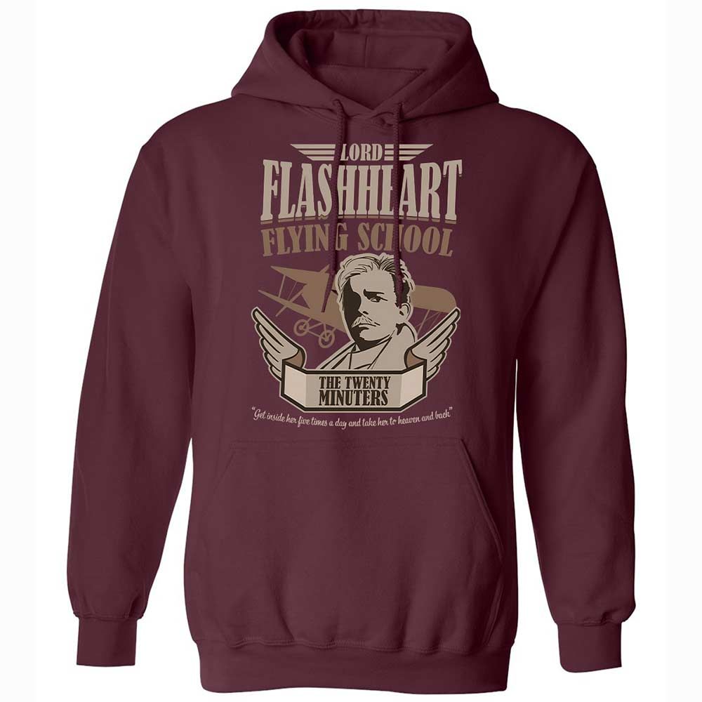 Classic Unisex Hoodie - YK8QYY2C - Maroon - 7