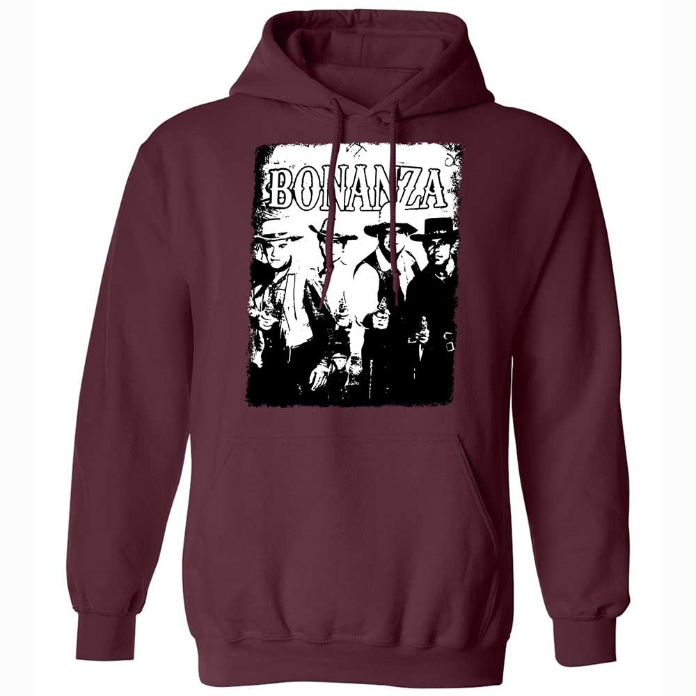 Ponderosa Ranch Crew - Maroon - 7