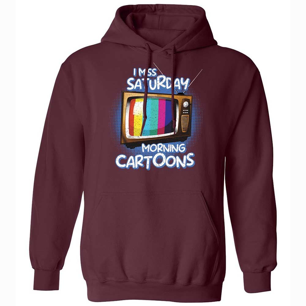 Classic Unisex Hoodie - 8BA3GV2J - Maroon - 7