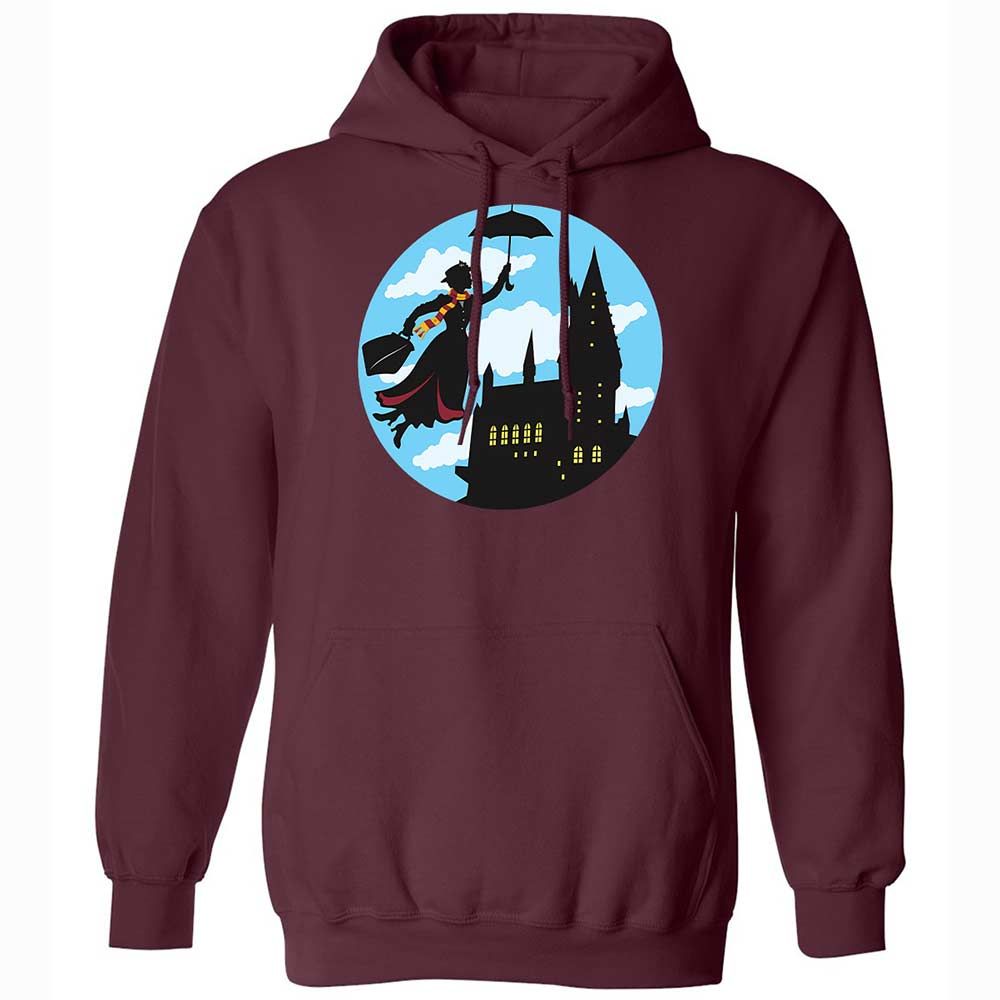 Classic Unisex Hoodie - BWJJP27Z - Maroon - 7