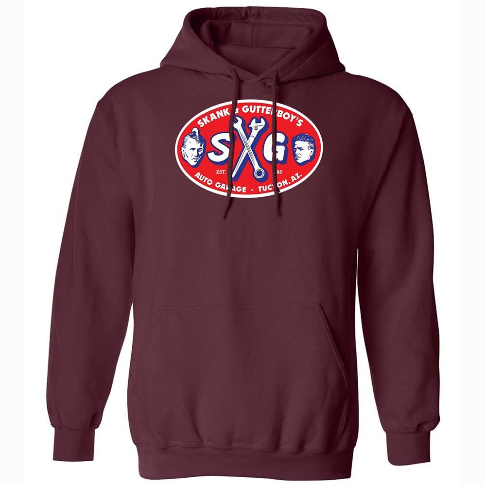 Classic Unisex Hoodie - MEJV7LD7 - Maroon - 7