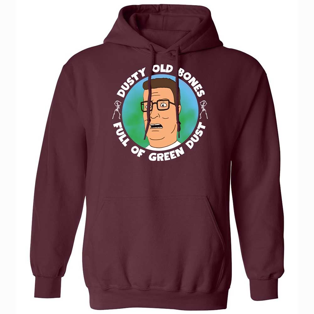Dusty Old Bones Full of Green - Maroon - 7