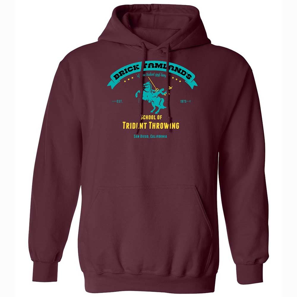 Classic Unisex Hoodie - HHDVCDET - Maroon - 7