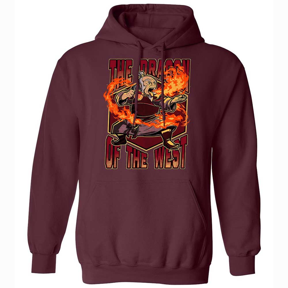 The Dragon of the West - Maroon - 7