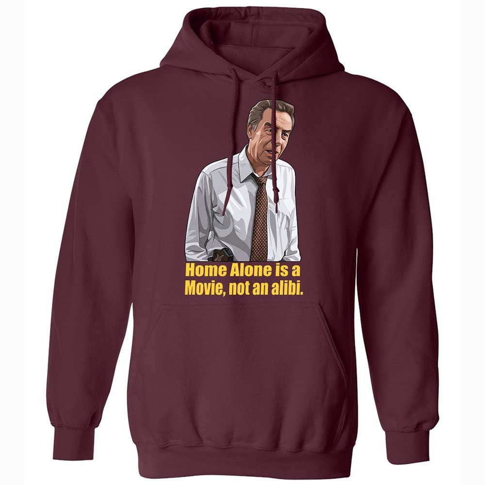 Classic Unisex Hoodie - VMDB8F81 - Maroon - 7