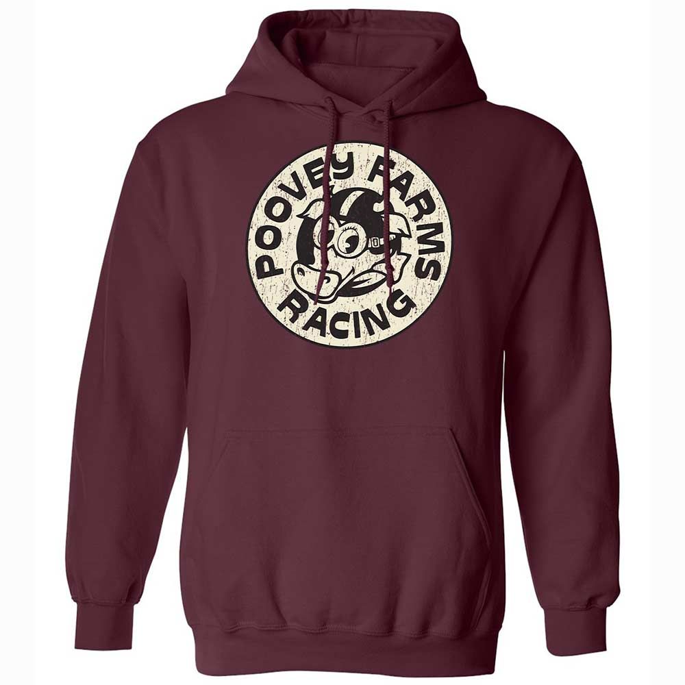 Classic Unisex Hoodie - ZE5GV98T - Maroon - 7