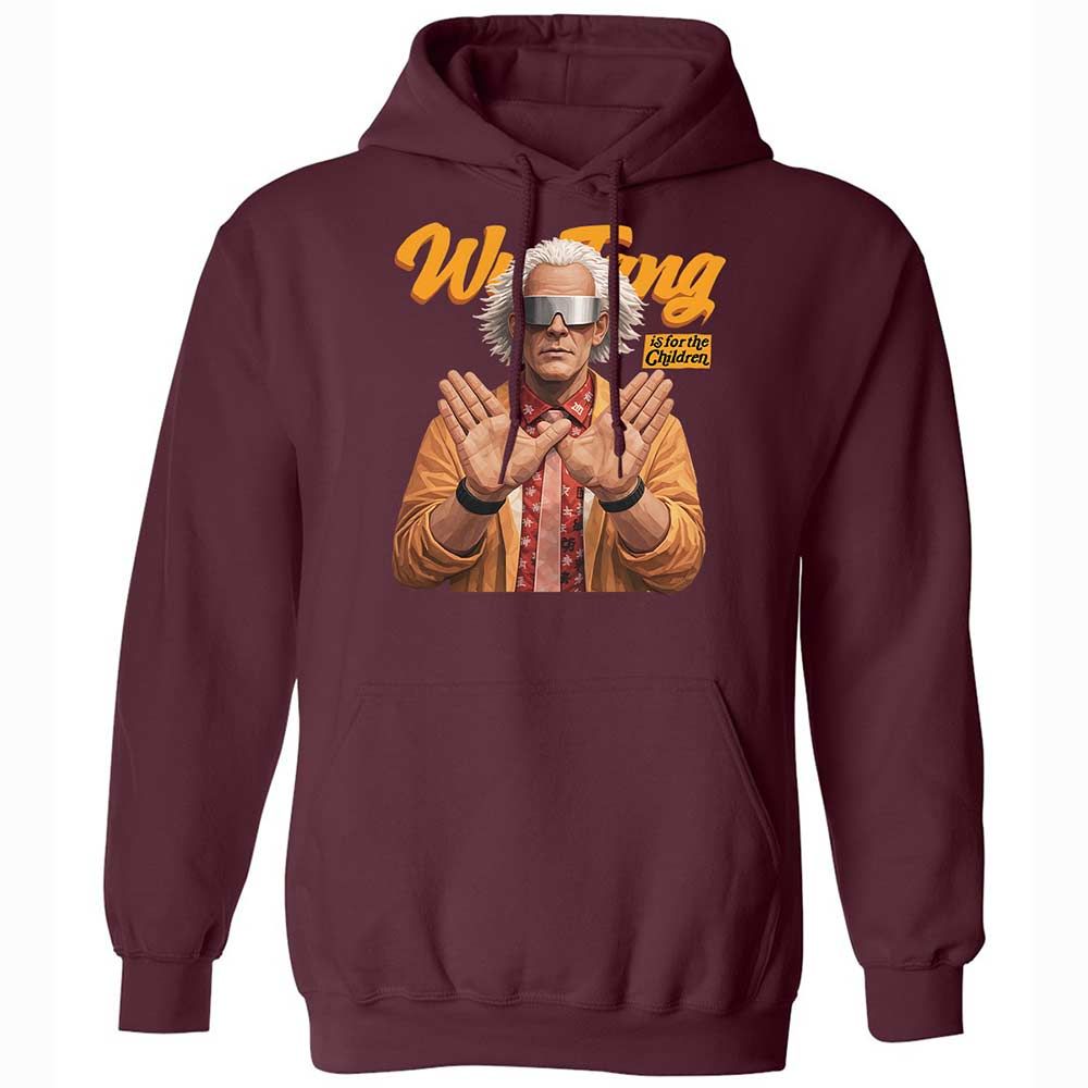 Classic Unisex Hoodie - Black - Maroon - 7