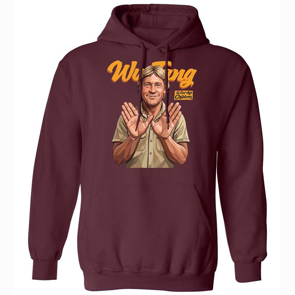 Steve Irwin or the Children - Maroon - 7