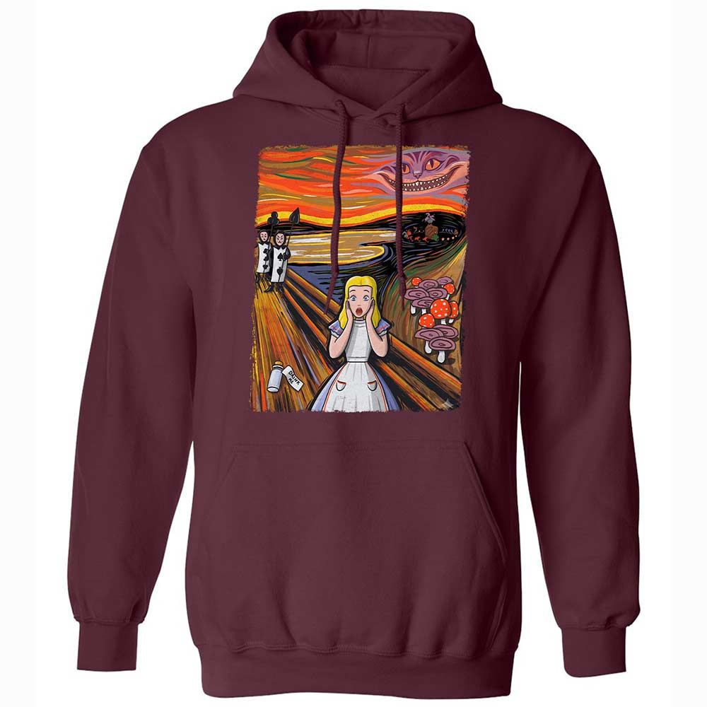Alice in Screamland - Maroon - 7