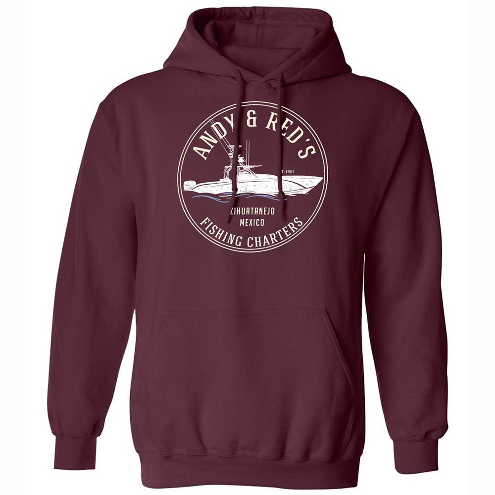 Classic Unisex Hoodie - KBKUFH86 - Maroon - 7