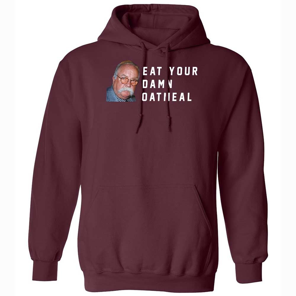 Eat Your Damn Oatmeal - Maroon - 7