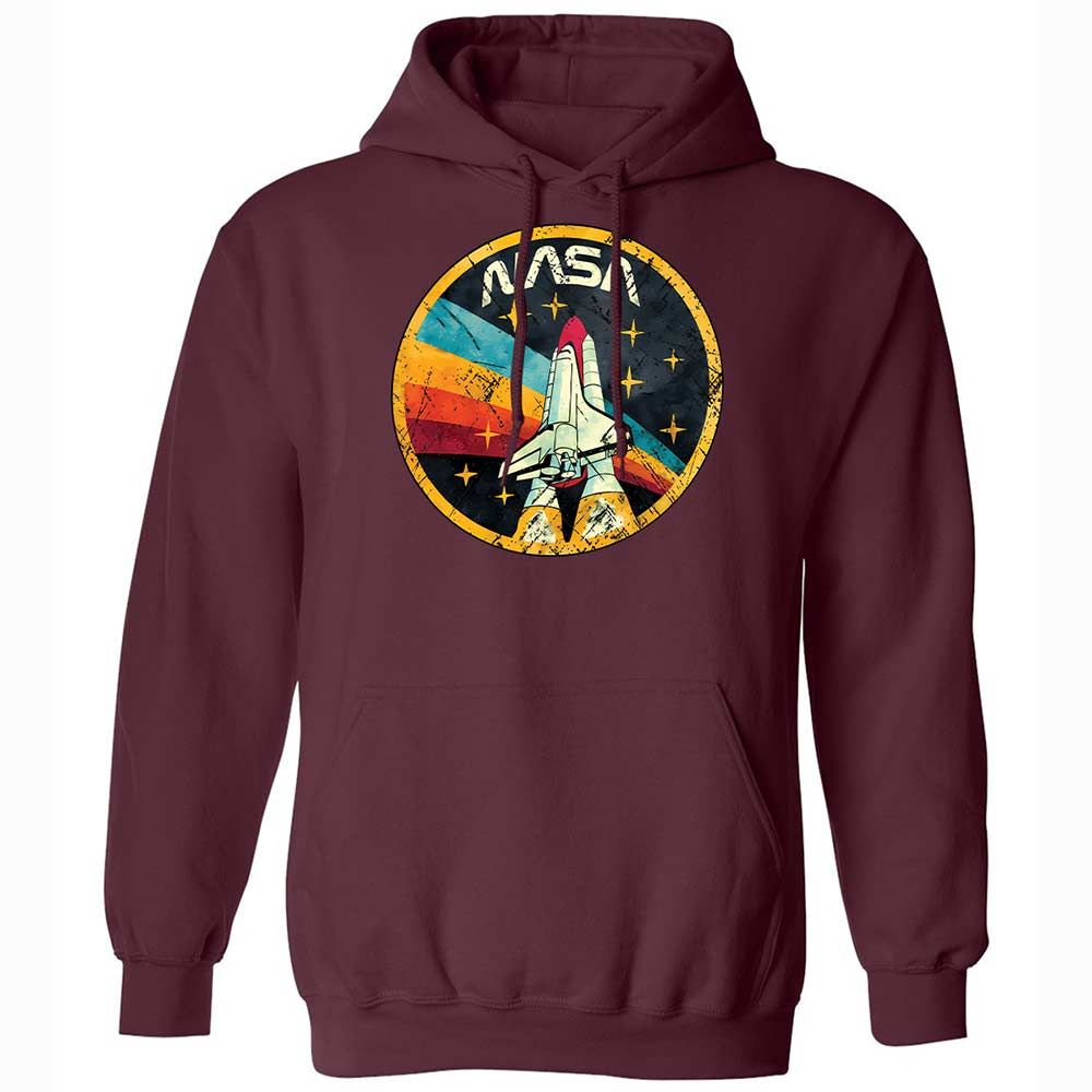 USA Space Agency Vintage Colors - Maroon - 7