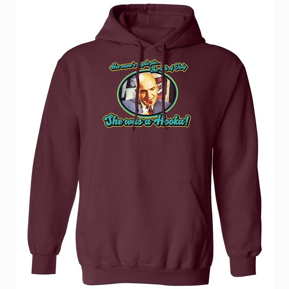 Classic Unisex Hoodie - JZ1GFVY2 - Maroon - 7