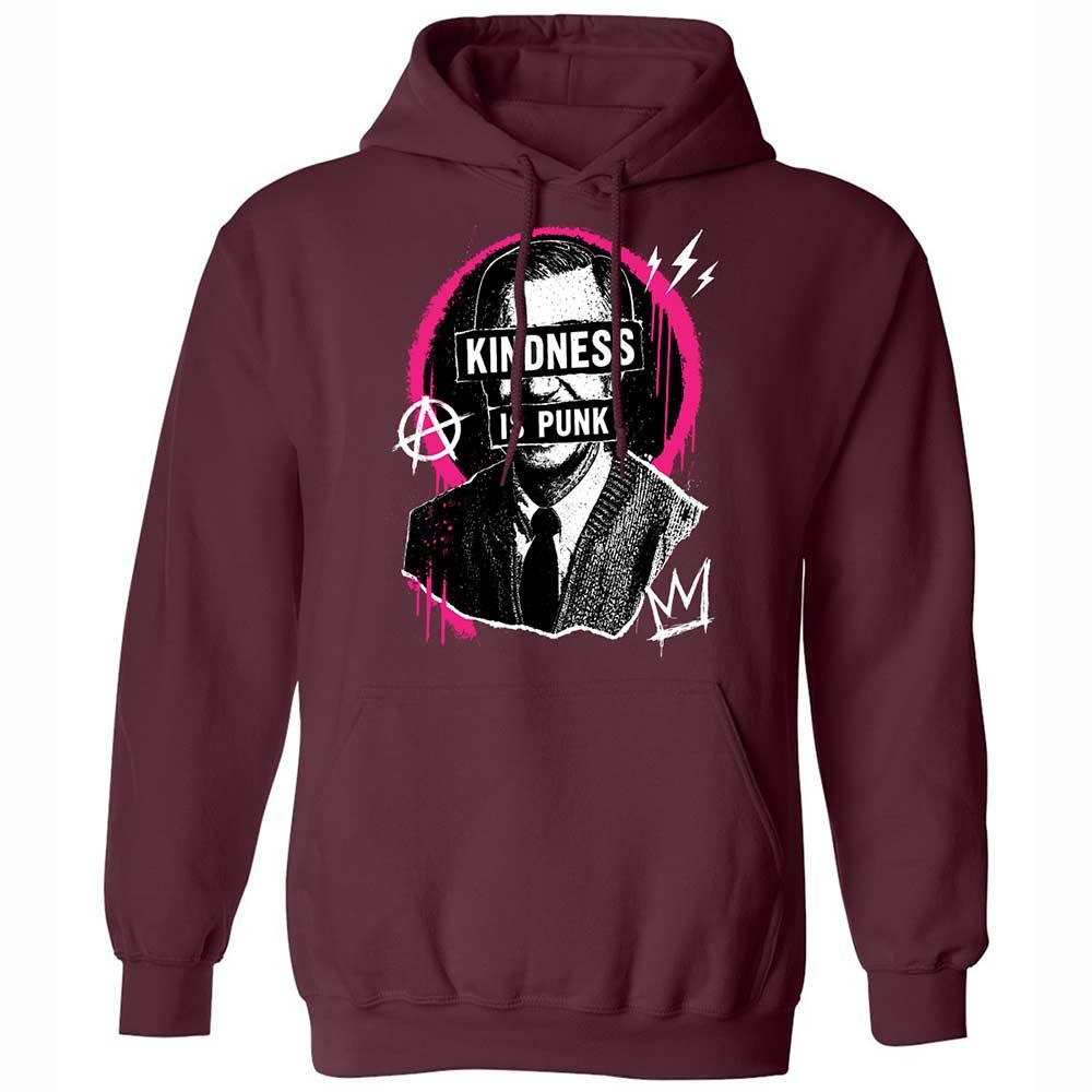 Kindness is Punk - Maroon - 7