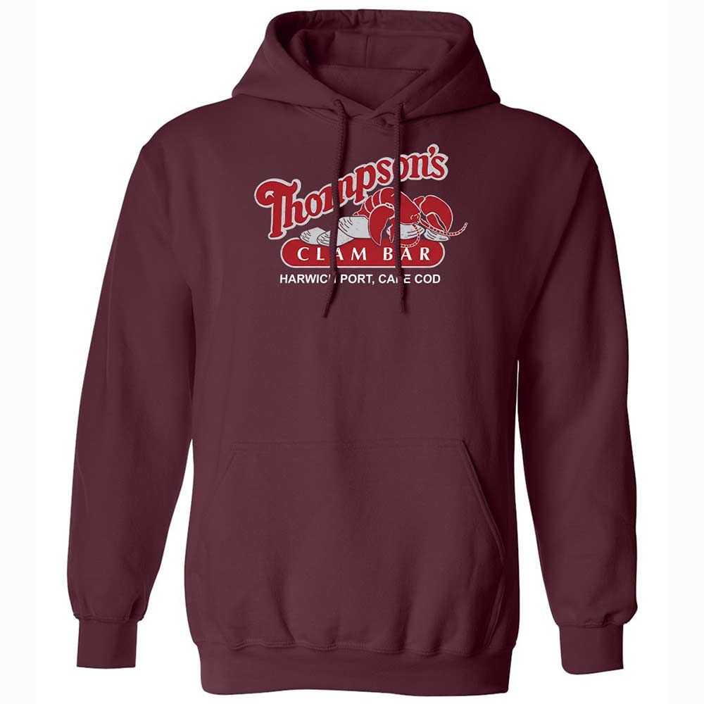 Thompson's Clam Bar - Maroon - 7