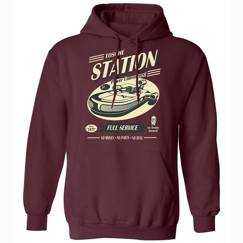 Classic Unisex Hoodie - ZXWQNL61 - Maroon - 7
