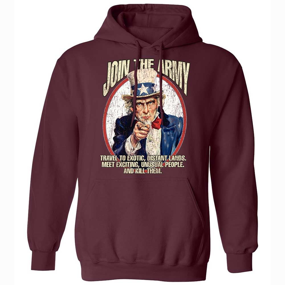 Join The Army - Maroon - 7