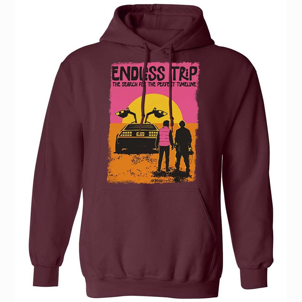 Classic Unisex Hoodie - WBF3MTE4 - Maroon - 7