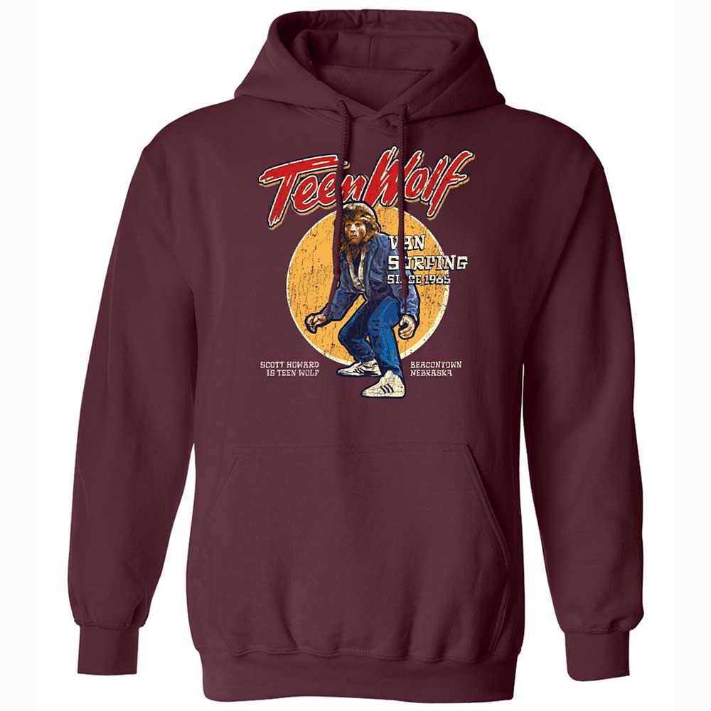 Classic Unisex Hoodie - 6MWBKCSM - Maroon - 7
