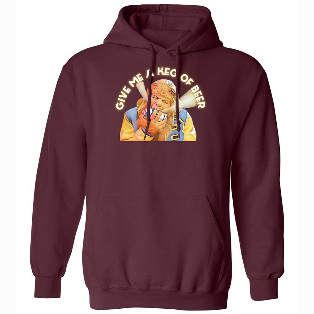 Classic Unisex Hoodie - ZCWUWRGX - Maroon - 7