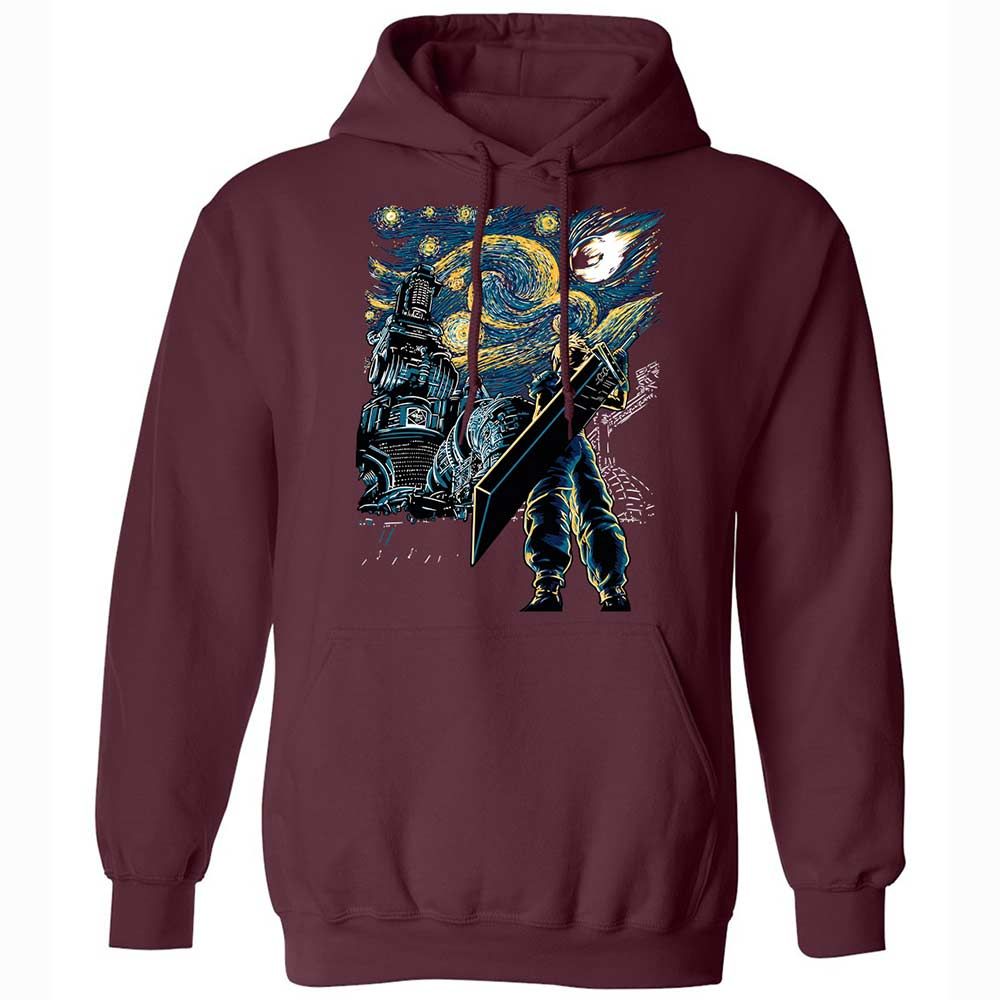 Classic Unisex Hoodie - CLR742BN - Maroon - 7
