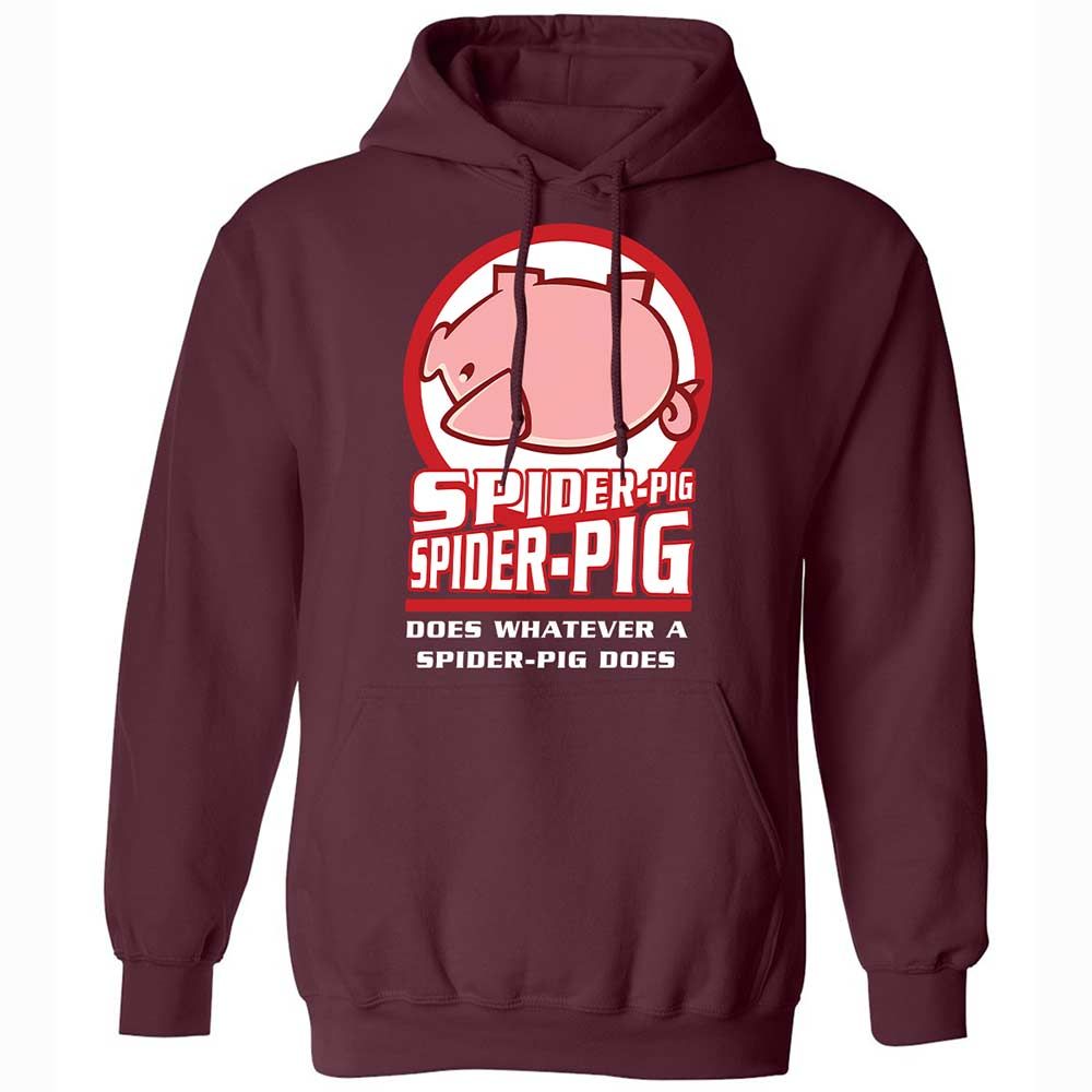 Spider-Pig, Spider-Pig - Maroon - 7