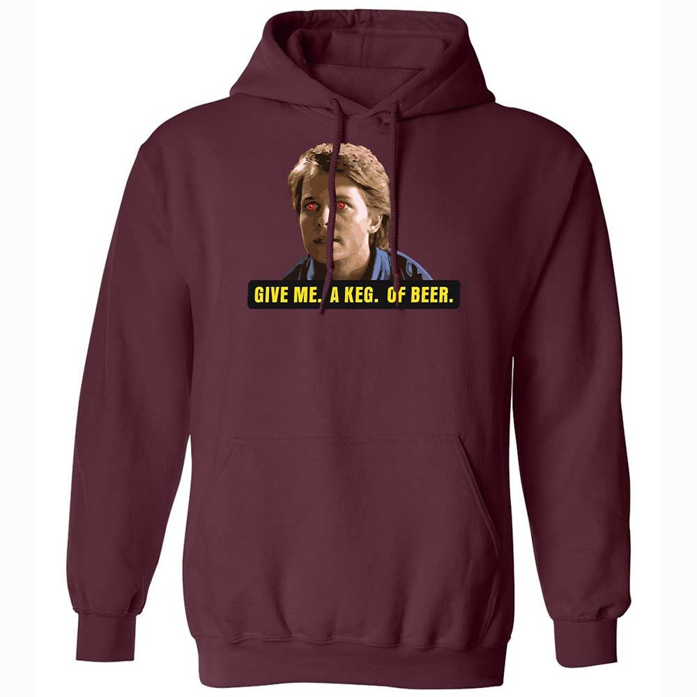 Classic Unisex Hoodie - 4LHA2XJN - Maroon - 7