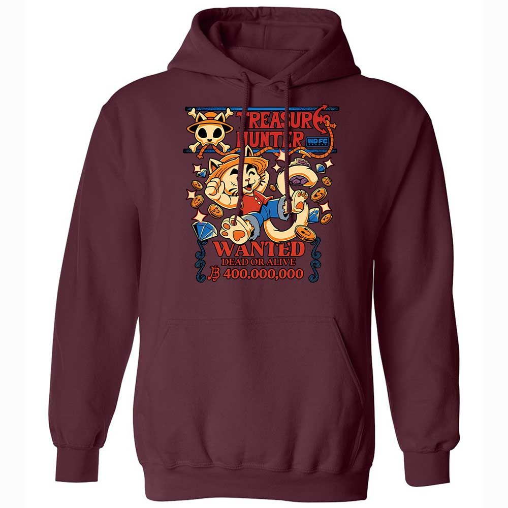 Classic Unisex Hoodie - U3NXK2R9 - Maroon - 7