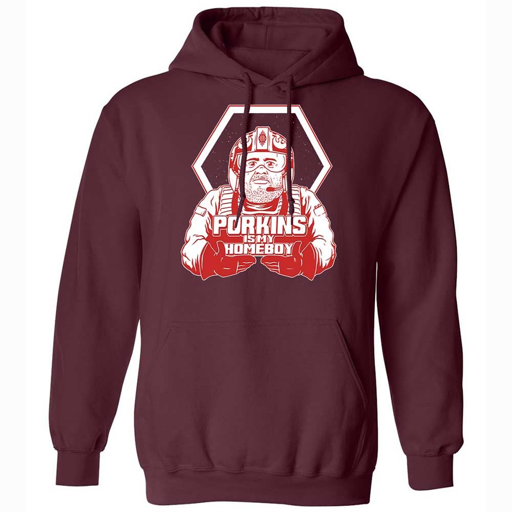Porkins Is My Homeboy - Maroon - 7