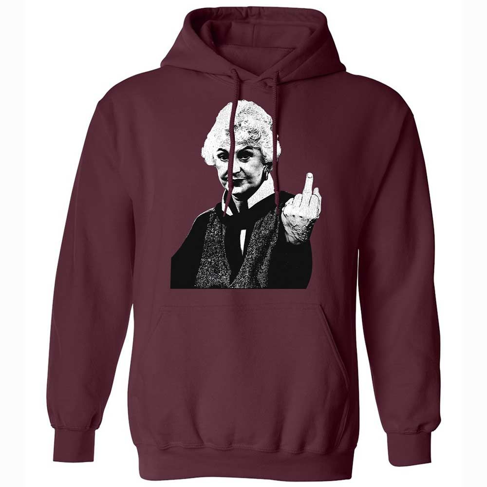 Classic Unisex Hoodie - 53EDZBYY - Maroon - 7