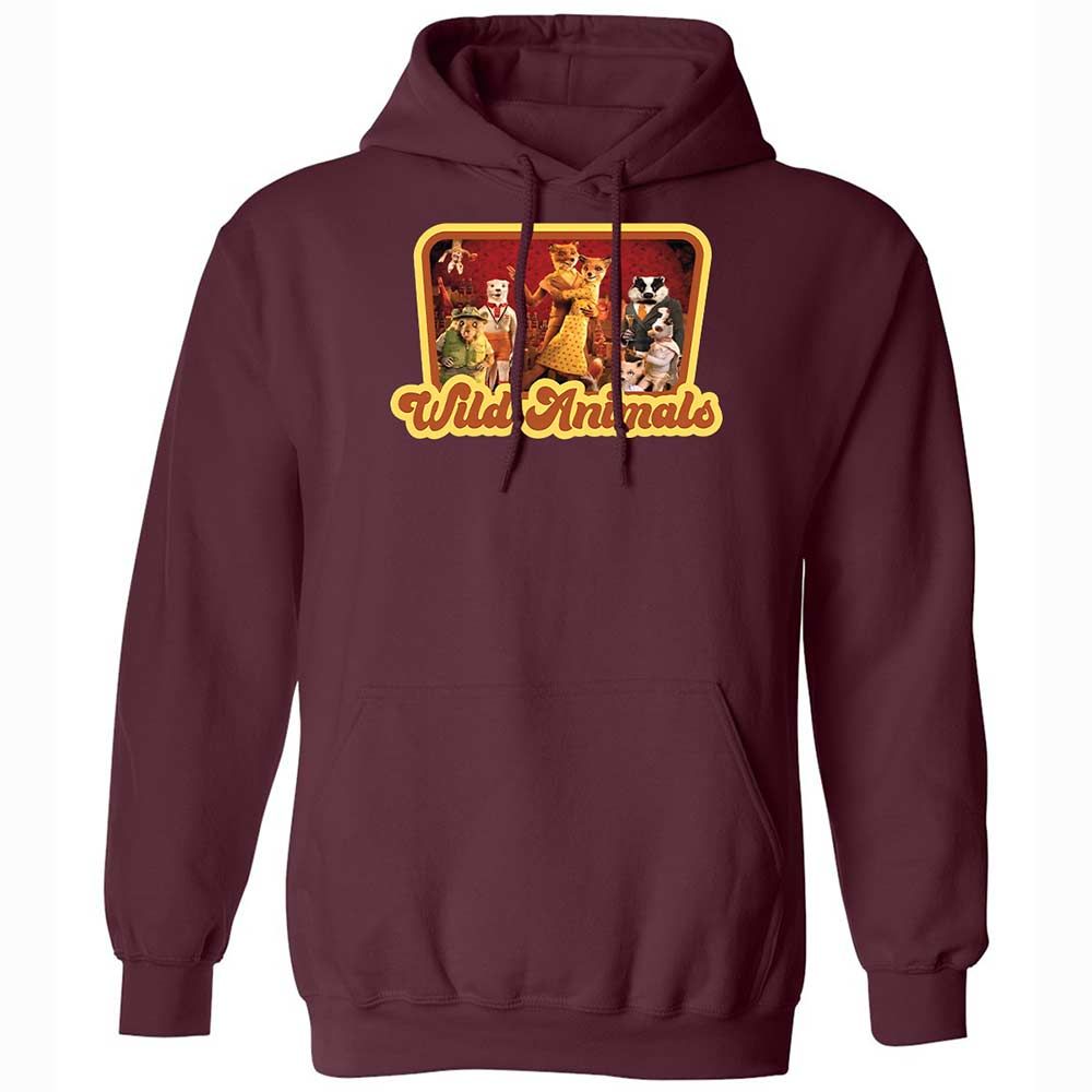 Wild Animals - Maroon - 7