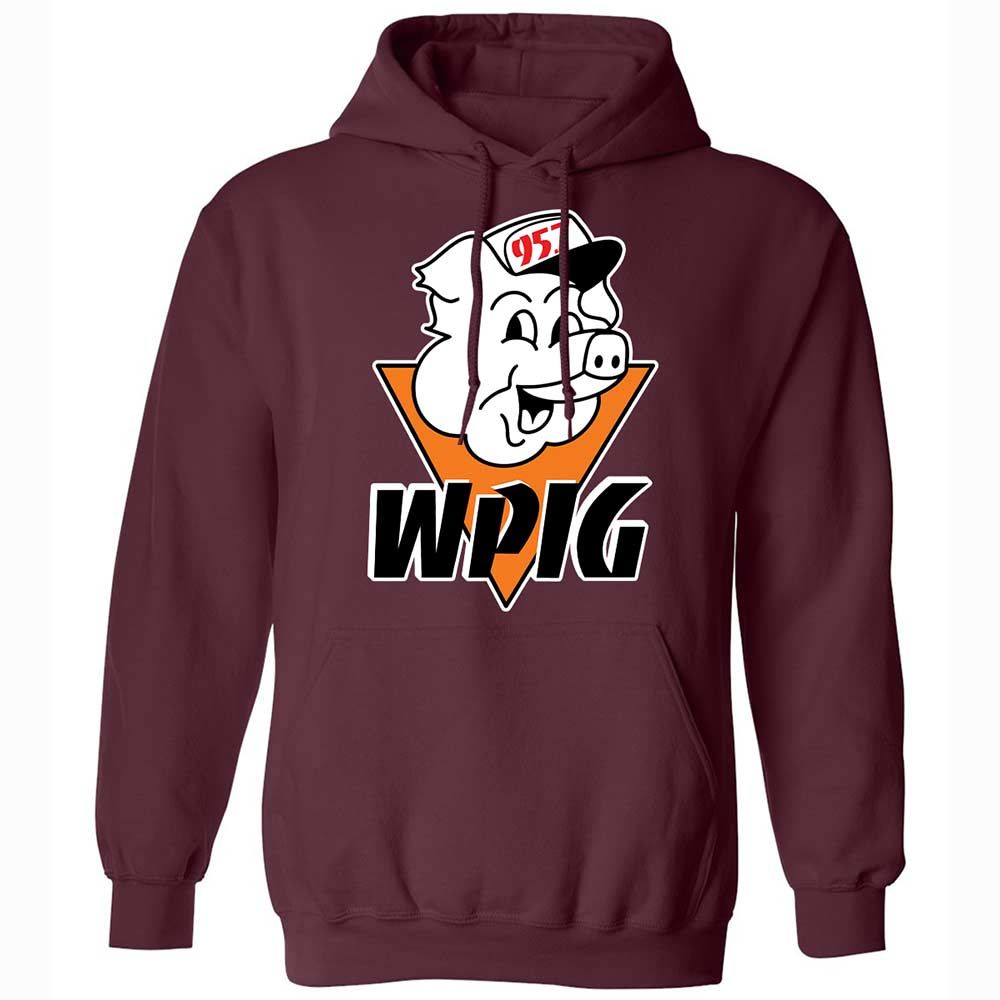 Wpig 95.7 Radio Station - Maroon - 7