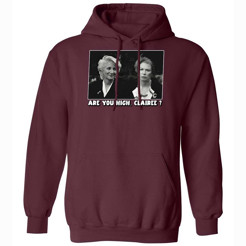 Classic Unisex Hoodie - K8YFJ7B7 - Maroon - 7